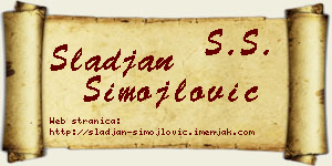 Slađan Simojlović vizit kartica